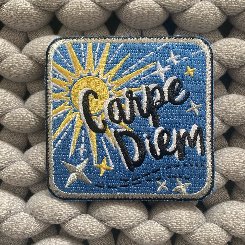 STONEY CLOVER LANE CARPE DIEM PATCH